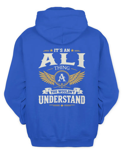 ALI KT06-M008 It’s a [NAME] Thing – You Wouldn’t Understand | Personalized Vintage T-Shirt - Unisex Hoodie - Royal