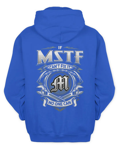 MSTF AP81-K4-626 - Personalized Ahmed Quote Apparel “If Ahmed Can't Fix It, No One Can” - Unisex Hoodie - Royal