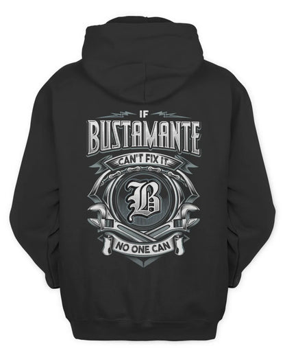 BUSTAMANTE AP81-K4-626 - Personalized Ahmed Quote Apparel “If Ahmed Can't Fix It, No One Can” - Unisex Hoodie - Black