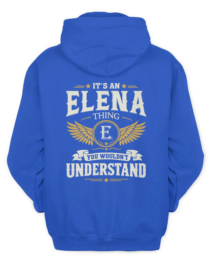 ELENA KT06-M008 It’s a [NAME] Thing – You Wouldn’t Understand | Personalized Vintage T-Shirt - Unisex Hoodie - Royal