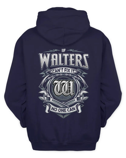 WALTERS AP81-K4-626 - Personalized Ahmed Quote Apparel “If Ahmed Can't Fix It, No One Can” - Unisex Hoodie - Navy
