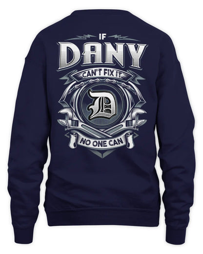 DANY AP81-K4-626 - Personalized Ahmed Quote Apparel “If Ahmed Can't Fix It, No One Can” - Unisex Sweatshirt - Navy