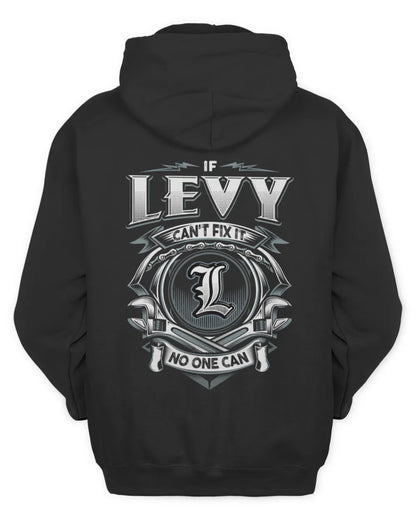LEVY AP81-K4-626 - Personalized Ahmed Quote Apparel “If Ahmed Can't Fix It, No One Can” - Unisex Hoodie - Black