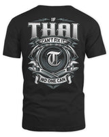 THAI AP81-K4-626 - Personalized Ahmed Quote Apparel “If Ahmed Can't Fix It, No One Can” - Unisex Standard T-Shirt - Black