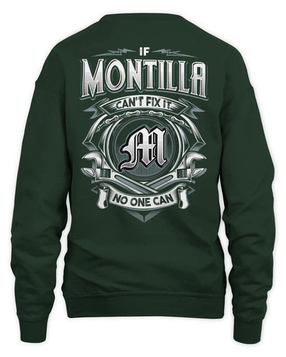 MONTILLA AP81-K4-626 - Personalized Ahmed Quote Apparel “If Ahmed Can't Fix It, No One Can” - Unisex Sweatshirt - Forest Green