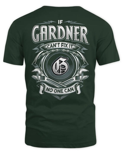 GARDNER AP81-K4-626 - Personalized Ahmed Quote Apparel “If Ahmed Can't Fix It, No One Can” - Unisex Standard T-Shirt - Forest Green