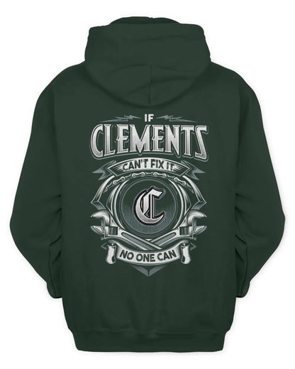 CLEMENTS AP81-K4-626 - Personalized Ahmed Quote Apparel “If Ahmed Can't Fix It, No One Can” - Unisex Hoodie - Forest Green