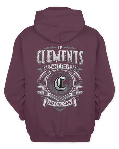CLEMENTS AP81-K4-626 - Personalized Ahmed Quote Apparel “If Ahmed Can't Fix It, No One Can” - Unisex Hoodie - Maroon