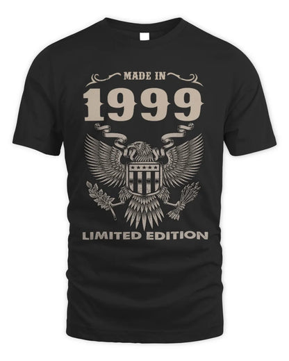 1999 HH89-K2 – Classic Birth Year Limited Edition T-Shirt - Unisex Standard T-Shirt - Black