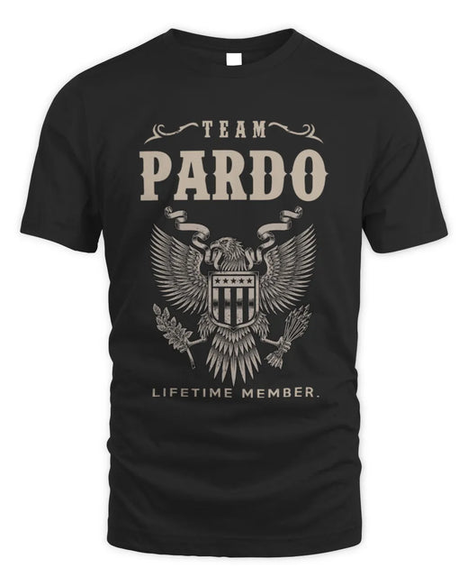 PARDO TP06-K82 – Personalized Classic Style Apparel “Team NAME Lifetime Member”