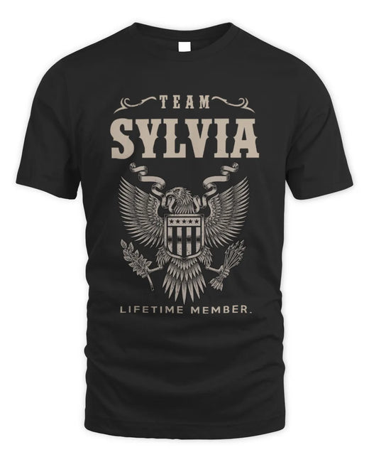SYLVIA TP06-K82 – Personalized Classic Style Apparel “Team NAME Lifetime Member”