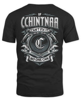 CCHINTNAA AP81-K4-626 - Personalized Ahmed Quote Apparel “If Ahmed Can't Fix It, No One Can” - Unisex Standard T-Shirt - Black