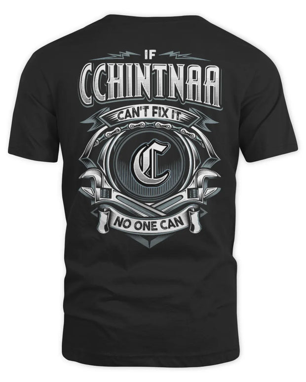 CCHINTNAA AP81-K4-626 - Personalized Ahmed Quote Apparel “If Ahmed Can't Fix It, No One Can”