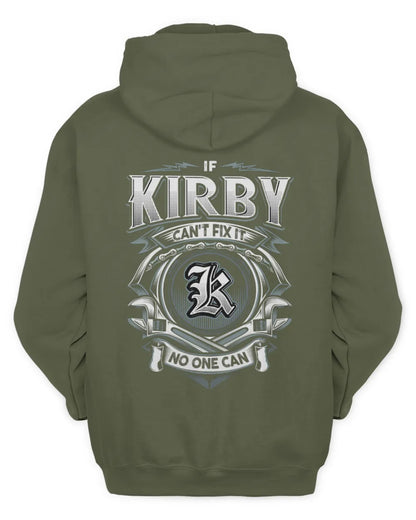 KIRBY AP81-K4-626 - Personalized Ahmed Quote Apparel “If Ahmed Can't Fix It, No One Can” - Unisex Hoodie - Military Green