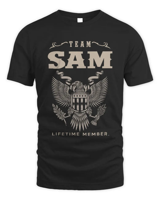 SAM TP06-K82 – Personalized Classic Style Apparel “Team NAME Lifetime Member”