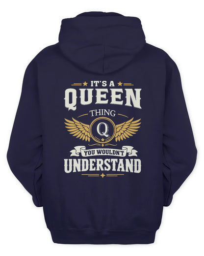 QUEEN KT06-M008 It’s a [NAME] Thing – You Wouldn’t Understand | Personalized Vintage T-Shirt - Unisex Hoodie - Navy