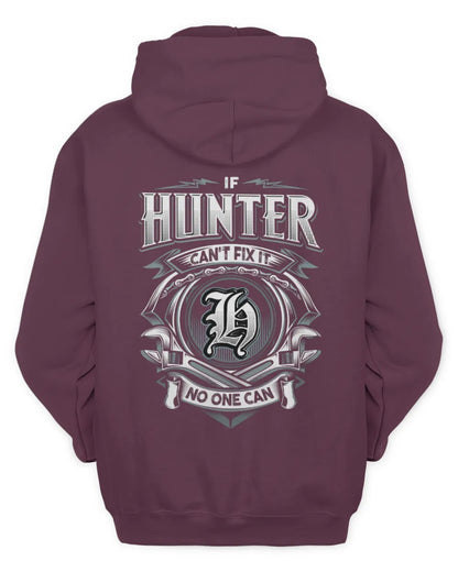 HUNTER AP81-K4-626 - Personalized Ahmed Quote Apparel “If Ahmed Can't Fix It, No One Can” - Unisex Hoodie - Maroon