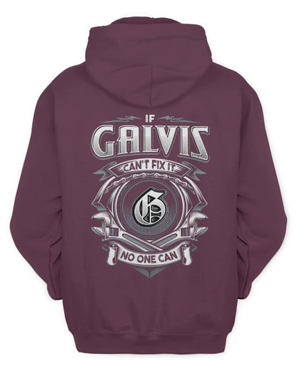 GALVIS AP81-K4-626 - Personalized Ahmed Quote Apparel “If Ahmed Can't Fix It, No One Can” - Unisex Hoodie - Maroon