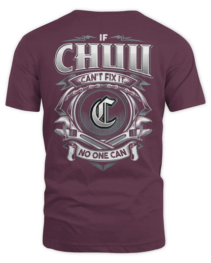 CHUU AP81-K4-626 - Personalized Ahmed Quote Apparel “If Ahmed Can't Fix It, No One Can” - Unisex Standard T-Shirt - Maroon