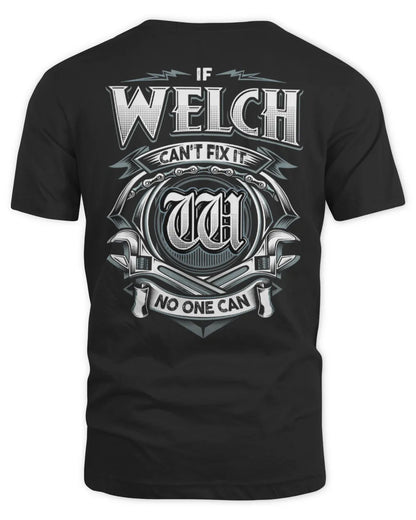 WELCH AP81-K4-626 - Personalized Ahmed Quote Apparel “If Ahmed Can't Fix It, No One Can” - Unisex Standard T-Shirt - Black