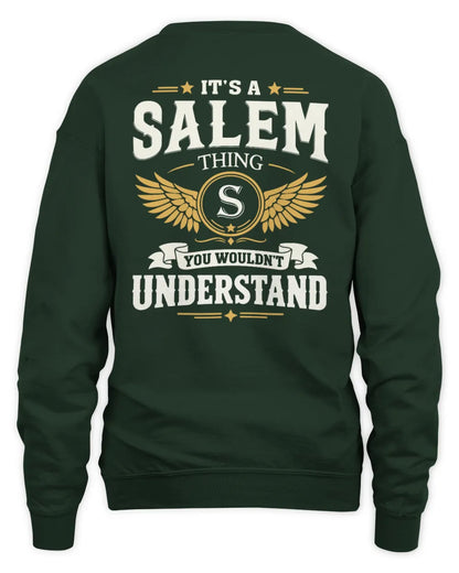 SALEM KT06-M008 It’s a [NAME] Thing – You Wouldn’t Understand | Personalized Vintage T-Shirt - Unisex Sweatshirt - Forest Green
