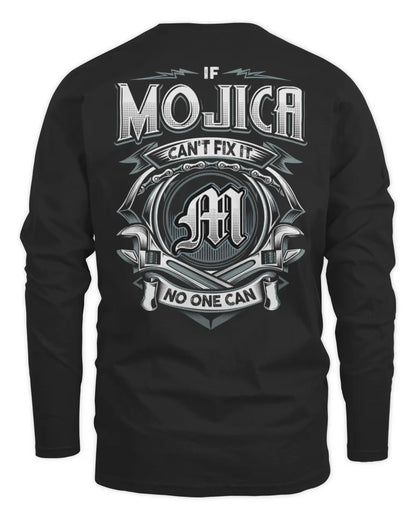 MOJICA AP81-K4-626 - Personalized Ahmed Quote Apparel “If Ahmed Can't Fix It, No One Can” - Men's Long Sleeved T-Shirt - Black
