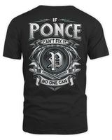 PONCE AP81-K4-626 - Personalized Ahmed Quote Apparel “If Ahmed Can't Fix It, No One Can” - Unisex Standard T-Shirt - Black