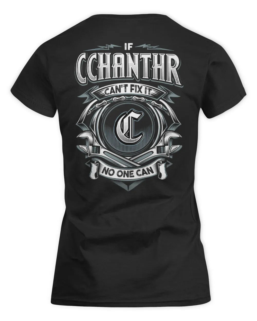 CCHANTHR AP81-K4-626 - Personalized Ahmed Quote Apparel “If Ahmed Can't Fix It, No One Can” - Women's Standard T-Shirt - Black