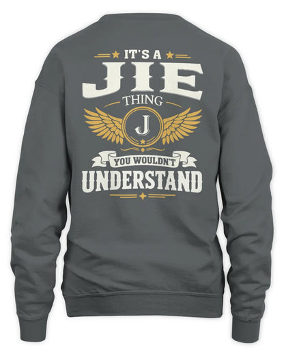 JIE KT06-M008 It’s a [NAME] Thing – You Wouldn’t Understand | Personalized Vintage T-Shirt - Unisex Sweatshirt - Charcoal