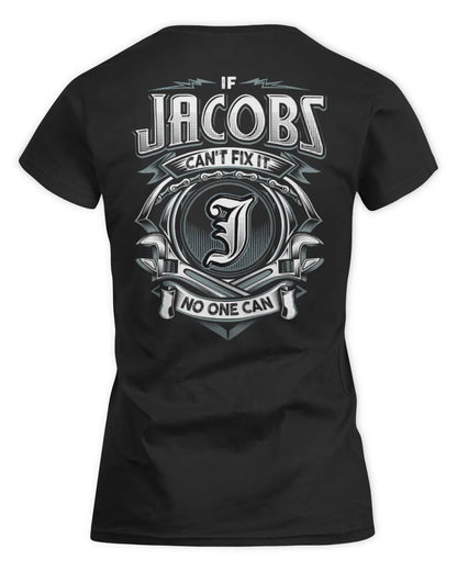 JACOBS AP81-K4-626 - Personalized Ahmed Quote Apparel “If Ahmed Can't Fix It, No One Can” - Women's Standard T-Shirt - Black