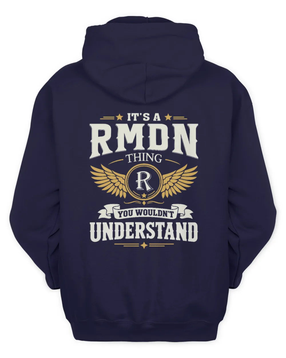 RMDN KT06-M008 It’s a [NAME] Thing – You Wouldn’t Understand | Personalized Vintage T-Shirt - Unisex Hoodie - Navy