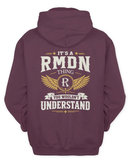 RMDN KT06-M008 It’s a [NAME] Thing – You Wouldn’t Understand | Personalized Vintage T-Shirt - Unisex Hoodie - Maroon
