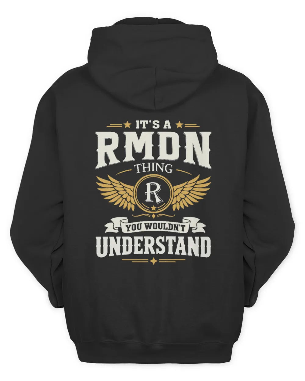 RMDN KT06-M008 It’s a [NAME] Thing – You Wouldn’t Understand | Personalized Vintage T-Shirt - Unisex Hoodie - Black