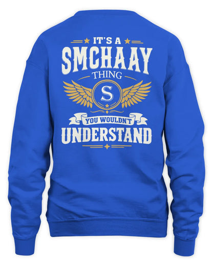 SMCHAAY KT06-M008 It’s a [NAME] Thing – You Wouldn’t Understand | Personalized Vintage T-Shirt - Unisex Sweatshirt - Royal