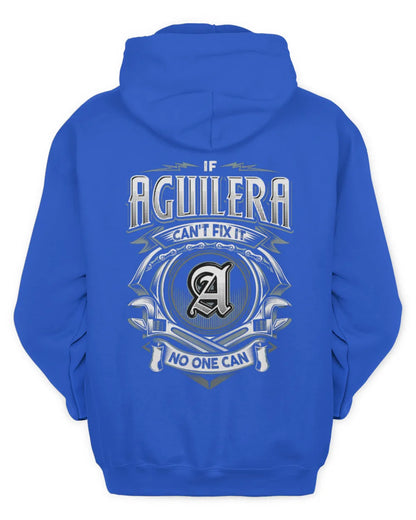 AGUILERA AP81-K4-626 - Personalized Ahmed Quote Apparel “If Ahmed Can't Fix It, No One Can” - Unisex Hoodie - Royal