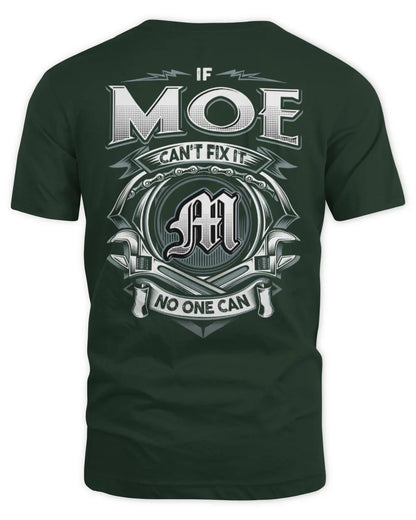 MOE AP81-K4-626 - Personalized Ahmed Quote Apparel “If Ahmed Can't Fix It, No One Can” - Unisex Standard T-Shirt - Forest Green