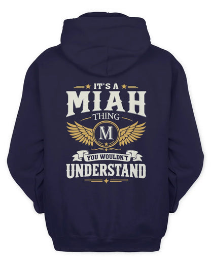 MIAH KT06-M008 It’s a [NAME] Thing – You Wouldn’t Understand | Personalized Vintage T-Shirt - Unisex Hoodie - Navy