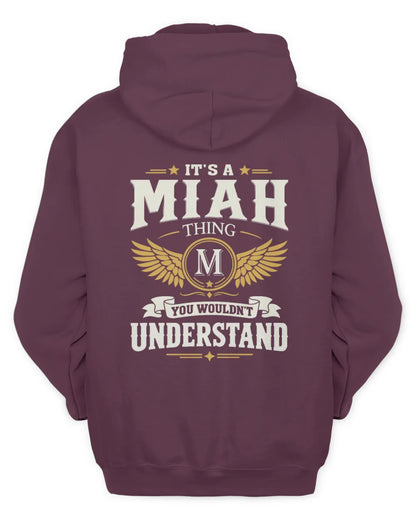 MIAH KT06-M008 It’s a [NAME] Thing – You Wouldn’t Understand | Personalized Vintage T-Shirt - Unisex Hoodie - Maroon