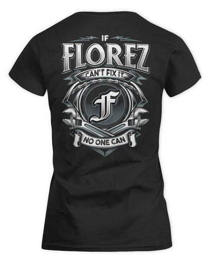 FLOREZ AP81-K4-626 - Personalized Ahmed Quote Apparel “If Ahmed Can't Fix It, No One Can” - Women's Standard T-Shirt - Black