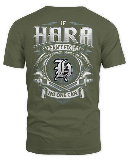 HARA AP81-K4-626 - Personalized Ahmed Quote Apparel “If Ahmed Can't Fix It, No One Can” - Unisex Standard T-Shirt - Military Green