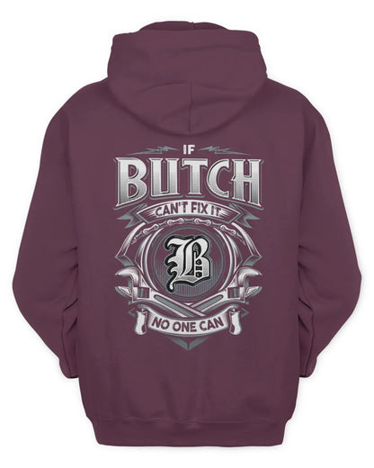 BUTCH AP81-K4-626 - Personalized Ahmed Quote Apparel “If Ahmed Can't Fix It, No One Can” - Unisex Hoodie - Maroon