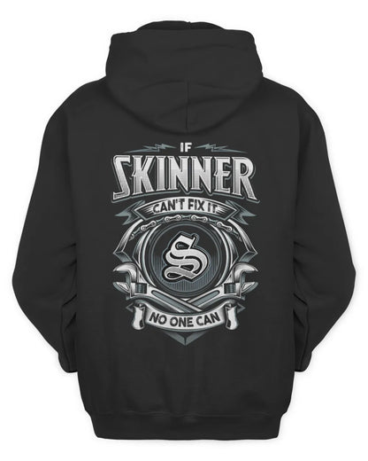 SKINNER AP81-K4-626 - Personalized Ahmed Quote Apparel “If Ahmed Can't Fix It, No One Can” - Unisex Hoodie - Black