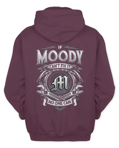 MOODY AP81-K4-626 - Personalized Ahmed Quote Apparel “If Ahmed Can't Fix It, No One Can” - Unisex Hoodie - Maroon