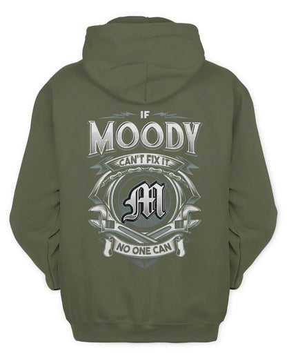 MOODY AP81-K4-626 - Personalized Ahmed Quote Apparel “If Ahmed Can't Fix It, No One Can” - Unisex Hoodie - Military Green