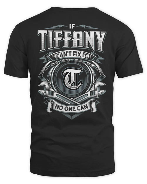 TIFFANY AP81-K4-626 - Personalized Ahmed Quote Apparel “If Ahmed Can't Fix It, No One Can” - Unisex Standard T-Shirt - Black
