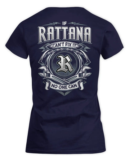 RATTANA AP81-K4-626 - Personalized Ahmed Quote Apparel “If Ahmed Can't Fix It, No One Can” - Women's Standard T-Shirt - Navy