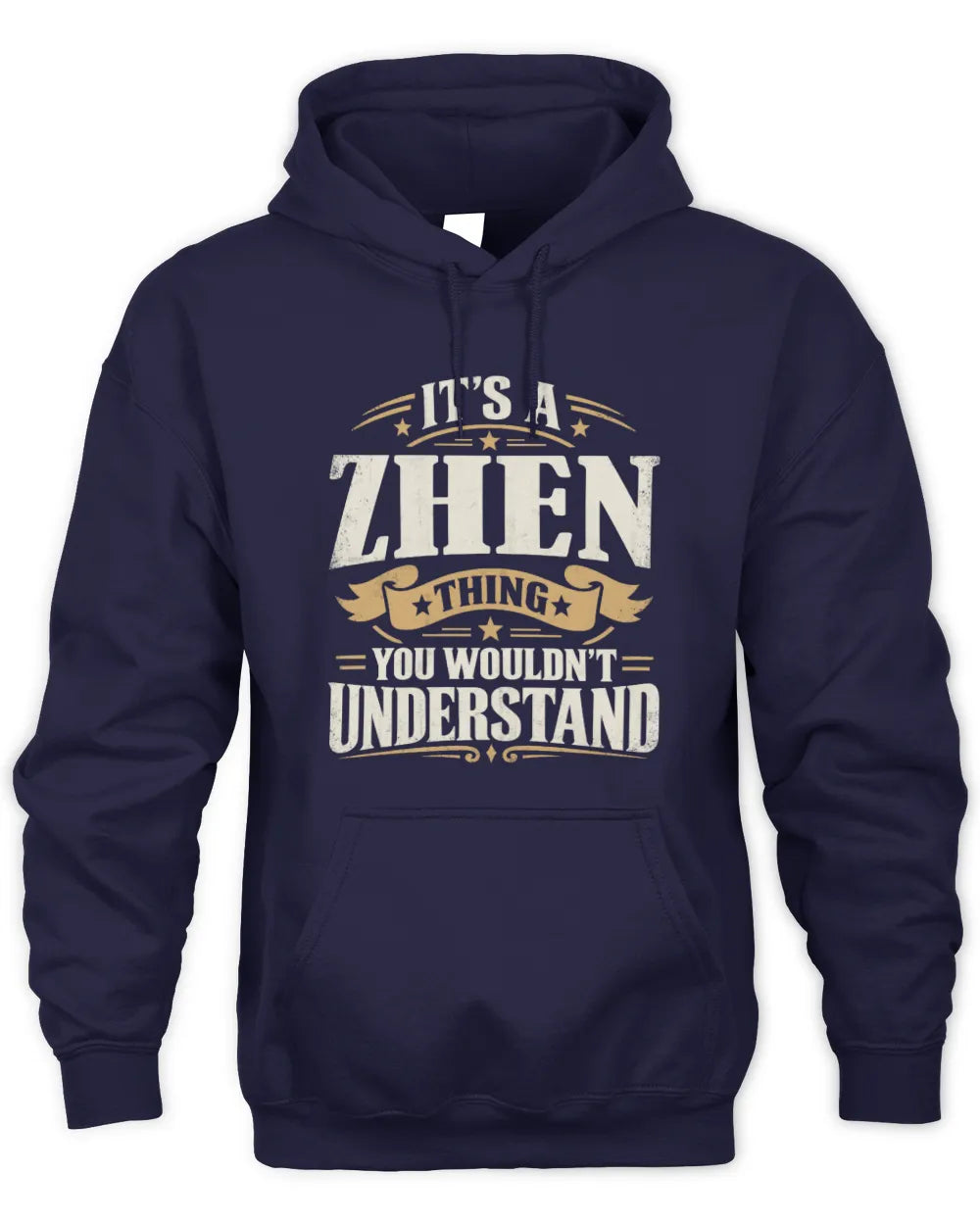 ZHEN P08 TH51 - Personalized “It’s a/an [NAME] Thing – You Wouldn’t Understand” Shirt - Unisex Hoodie - Navy
