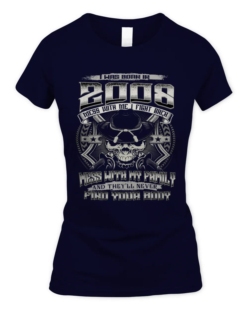 2008 HH89-K2 – Protective Family Quote T-Shirt - Women's Standard T-Shirt - Navy