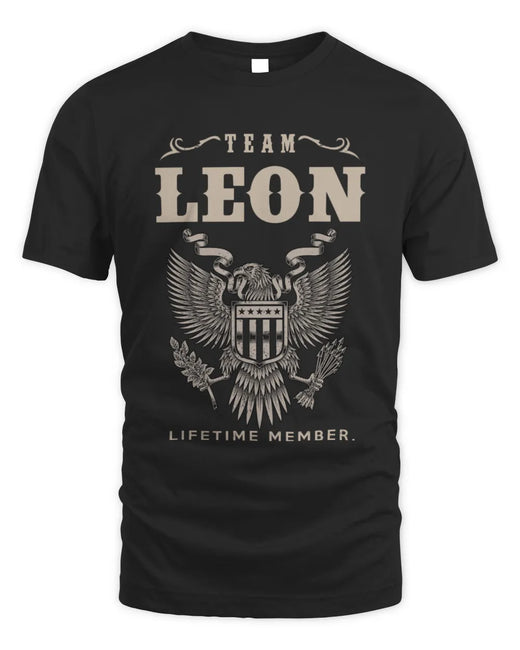 LEON TP06-K82 – Personalized Classic Style Apparel “Team NAME Lifetime Member”