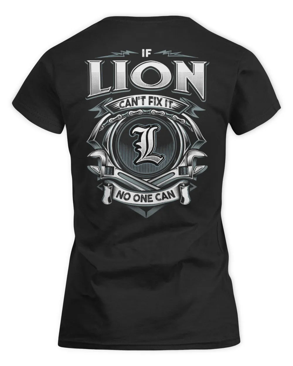 LION AP81-K4-626 - Personalized Ahmed Quote Apparel “If Ahmed Can't Fix It, No One Can” - Women's Standard T-Shirt - Black